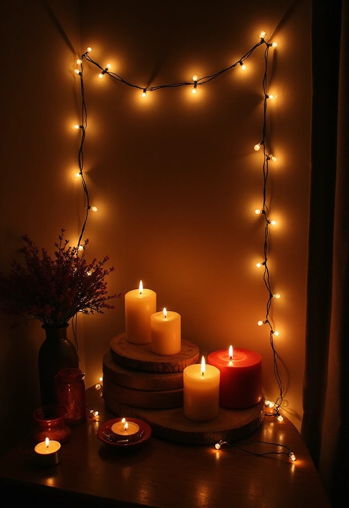 14 Autumn Decor Ideas That’ll Make Your Home Feel Like Fall (Don’t Miss #7!) - 5. Elevate Your Lighting