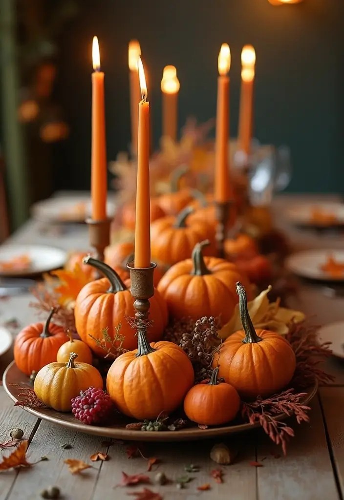 14 Autumn Decor Ideas That’ll Make Your Home Feel Like Fall (Don’t Miss #7!) - 6. Update Your Centerpieces
