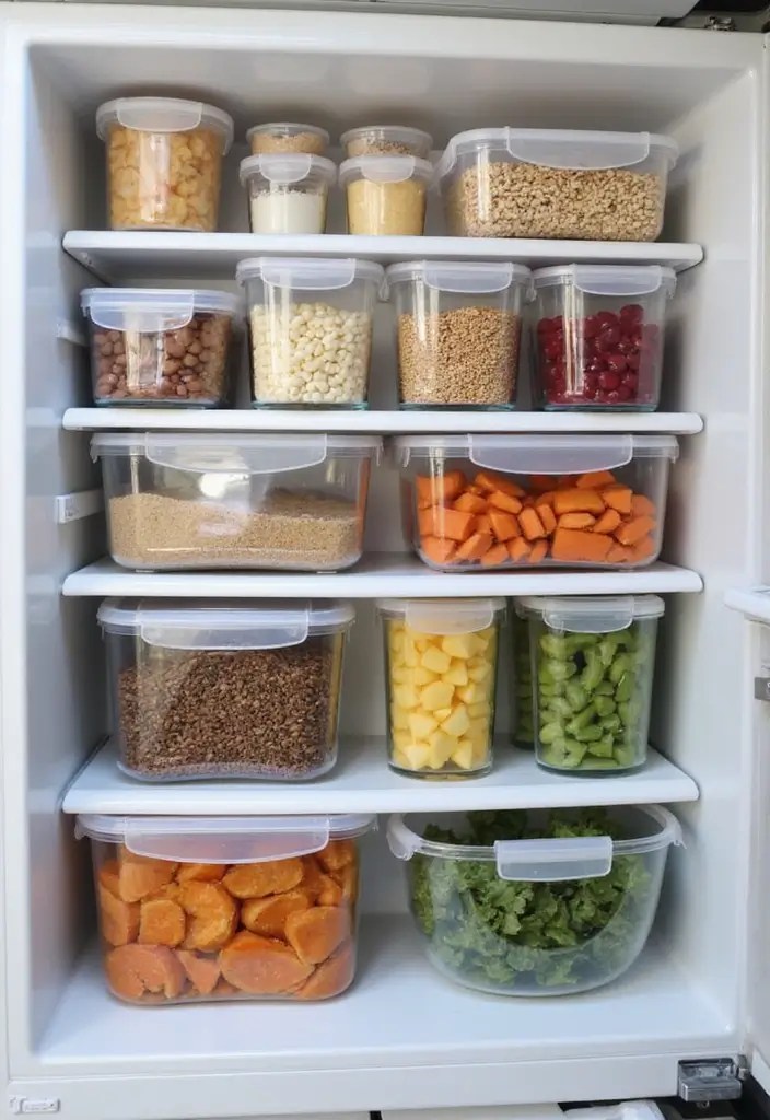 15 Kitchen Organization Hacks You Didn't Know You Needed (Prepare to Be Amazed!) - 10. Stackable Food Containers