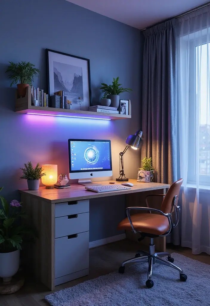 20 Whimsical Kids' Room Ideas That Grow with Your Child (They'll Thank You for #13!) - 11. Tech-Savvy Space