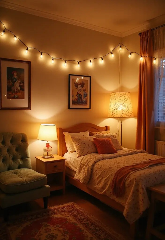 20 Whimsical Kids' Room Ideas That Grow with Your Child (They'll Thank You for #13!) - 14. Layered Lighting