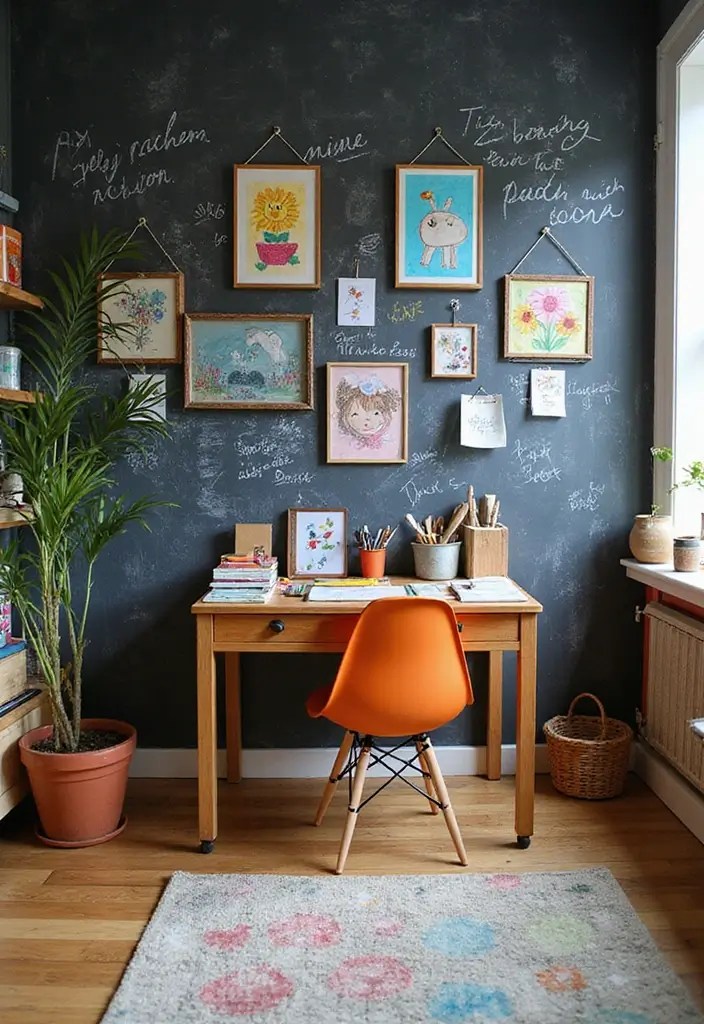 20 Whimsical Kids' Room Ideas That Grow with Your Child (They'll Thank You for #13!) - 3. Artistic Expression