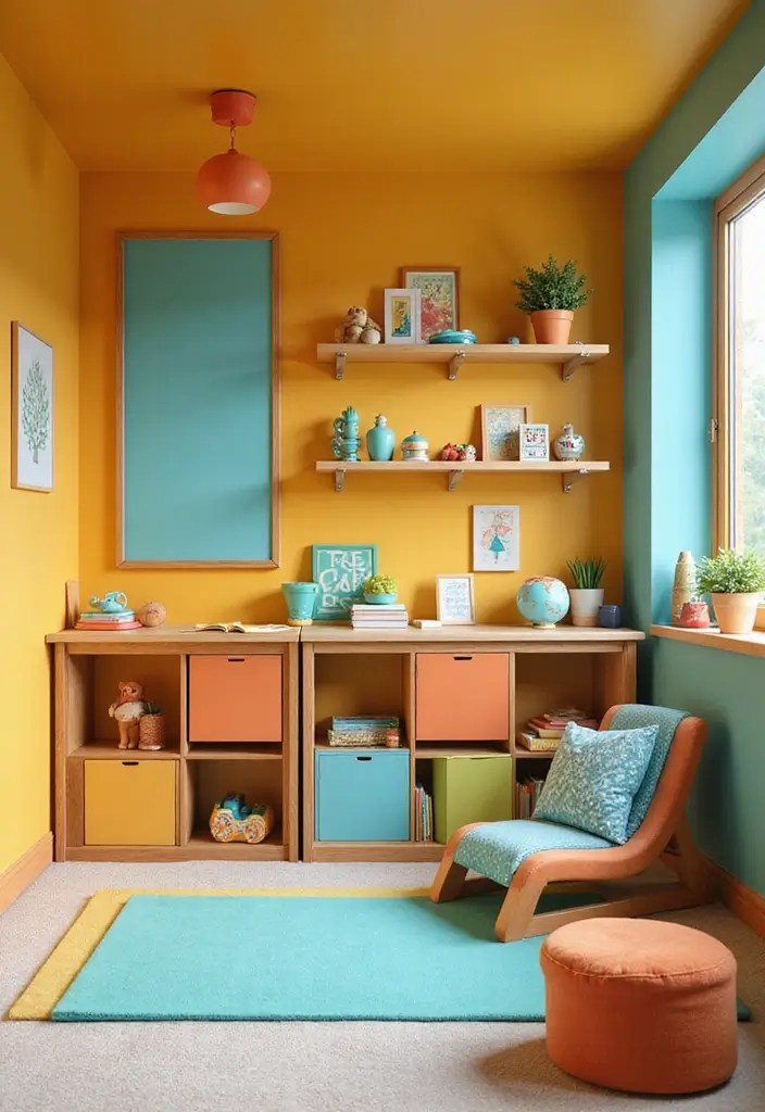 20 Whimsical Kids' Room Ideas That Grow with Your Child (They'll Thank You for #13!) - 5. Space for Play