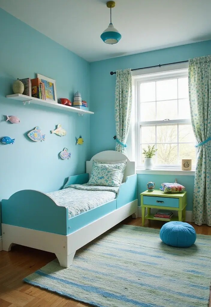 20 Whimsical Kids' Room Ideas That Grow with Your Child (They'll Thank You for #13!) - 6. Under the Sea