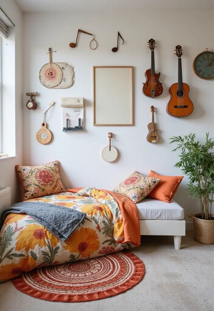 14 Fun Kids Room Ideas That Will Make You the Coolest Parent Ever (Check Out #6!) - 13. Musical Magic