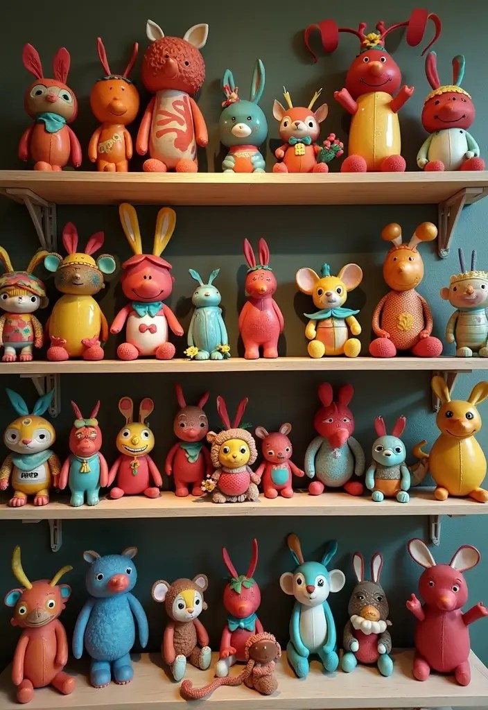 15 Playful Decor Ideas That Will Instantly Boost Your Mood (You Won't Believe #8!) - 15. Joyful Collections