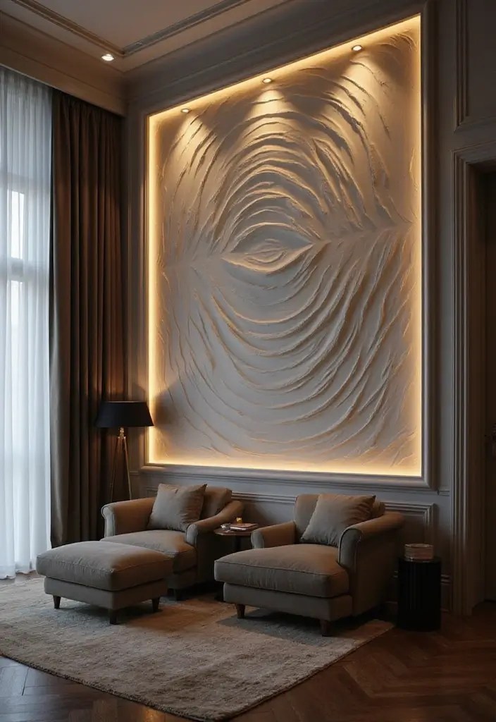 19 Accent Wall Ideas So Bold, Your Guests Will Be Speechless (#6 is a Show-Stopper!) - 6. The Show-Stopper: 3D Wall Panels