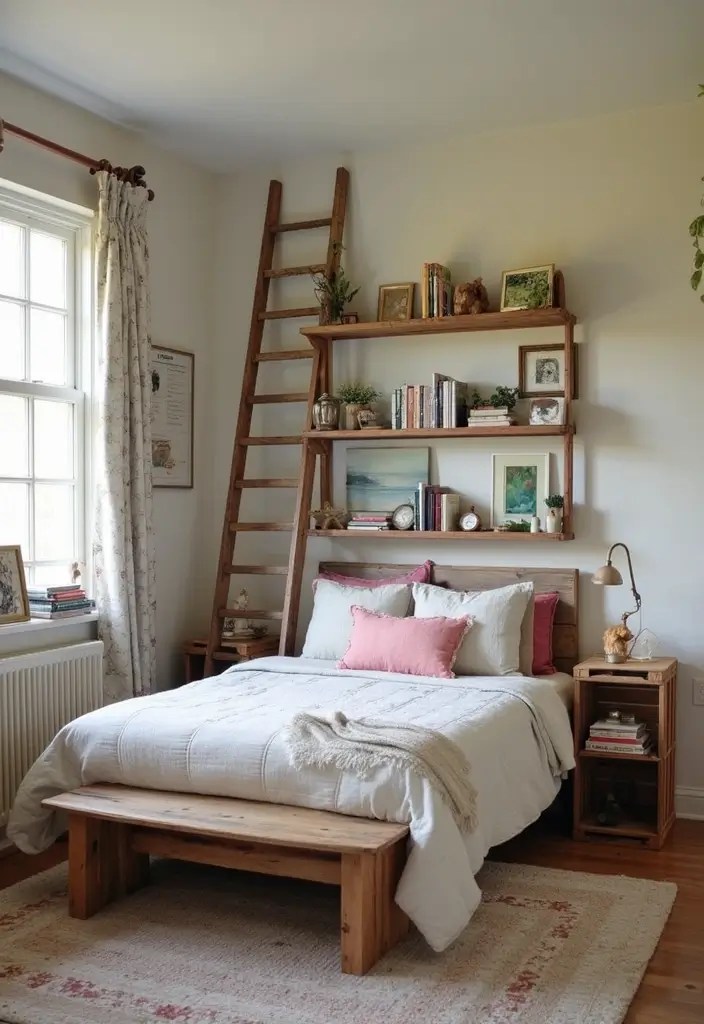 21 Stunning Bedroom Makeovers Under $100 (You Won't Believe #12!) - 20. Repurposed Items