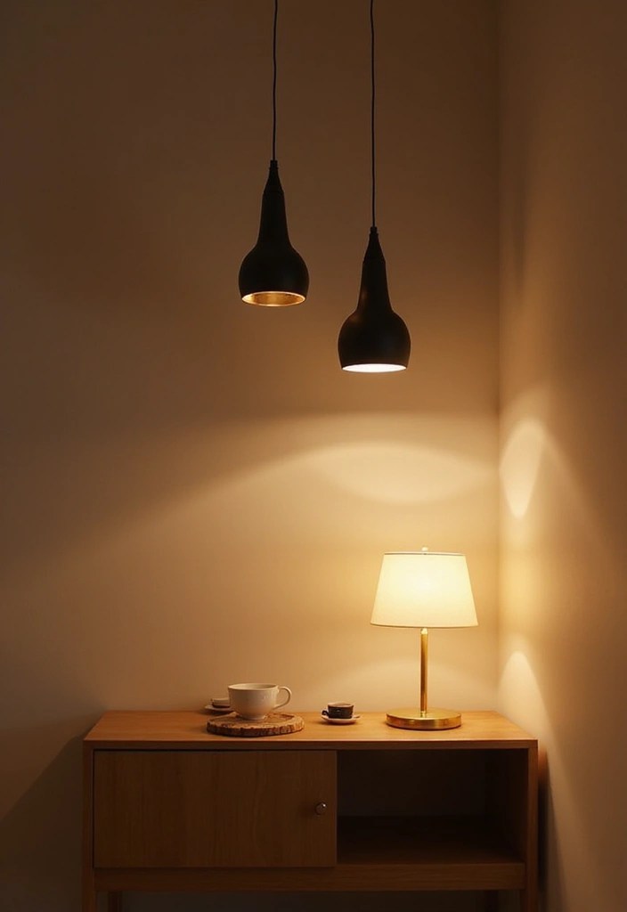 12 Minimalist Apartment Decor Ideas That Prove Less Is More (See #9!) - 7. Select Appropriate Lighting
