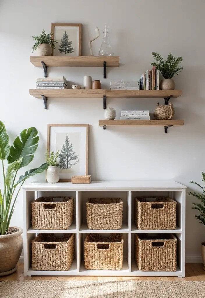 How to Achieve a Stunning Living Room Makeover on a Budget: Tips and Tricks - 8. Smart Storage Solutions