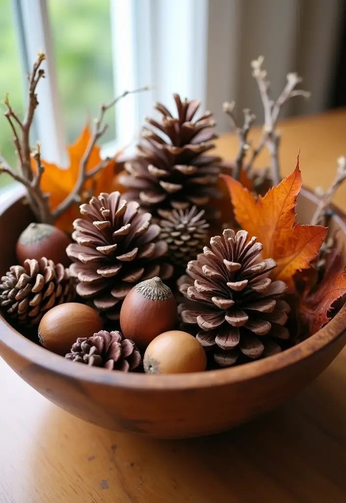 18 Cozy Fall Decor Ideas That'll Make Your Home Feel Like a Warm Hug! - 3. Incorporate Natural Elements