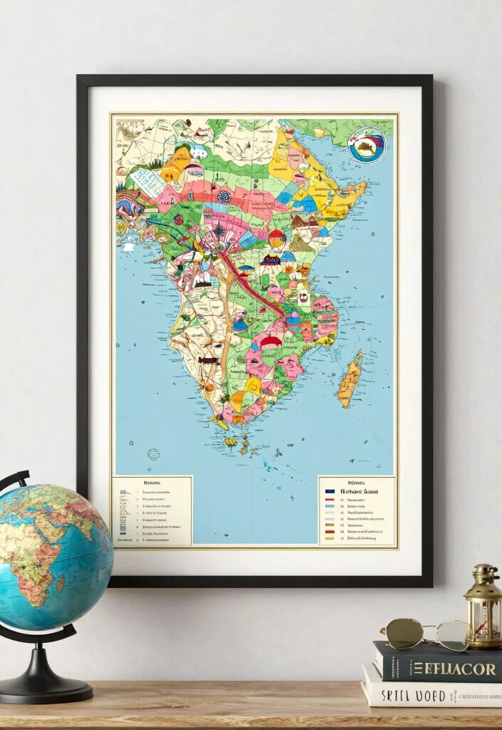 19 Unique Gift Ideas That Will Make You the Best Gifter This Holiday Season (Wait Until You See #5!) - 14. Travel Map Art 1