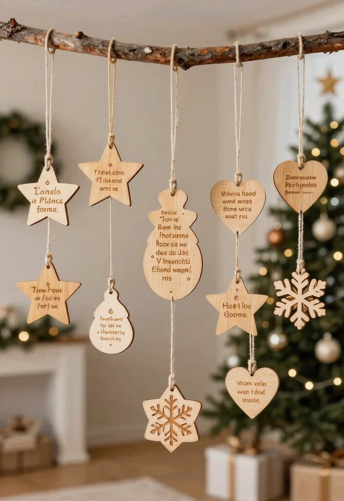 19 Unique Gift Ideas That Will Make You the Best Gifter This Holiday Season (Wait Until You See #5!) - 2. Handcrafted Wooden Ornaments 1