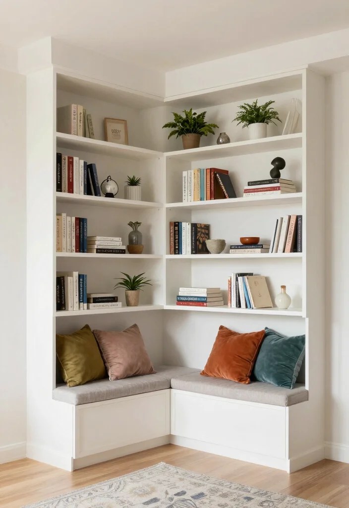 19 Small Living Room Decor Tricks That Maximize Every Square Foot! - 11. Incorporate Built-Ins 1