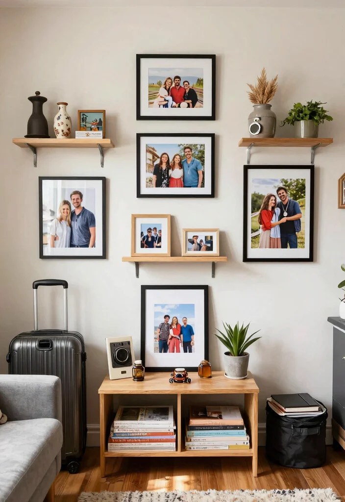 19 Small Living Room Decor Tricks That Maximize Every Square Foot! - 18. Personalize with Decor 1