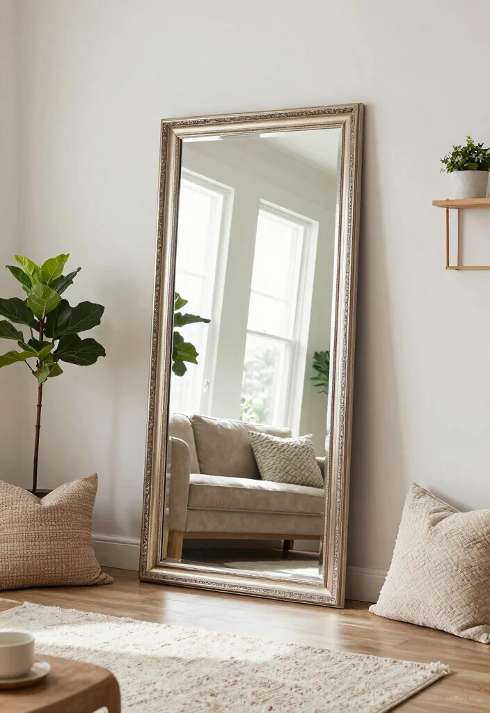 19 Small Living Room Decor Tricks That Maximize Every Square Foot! - 5. Utilize Mirrors 1