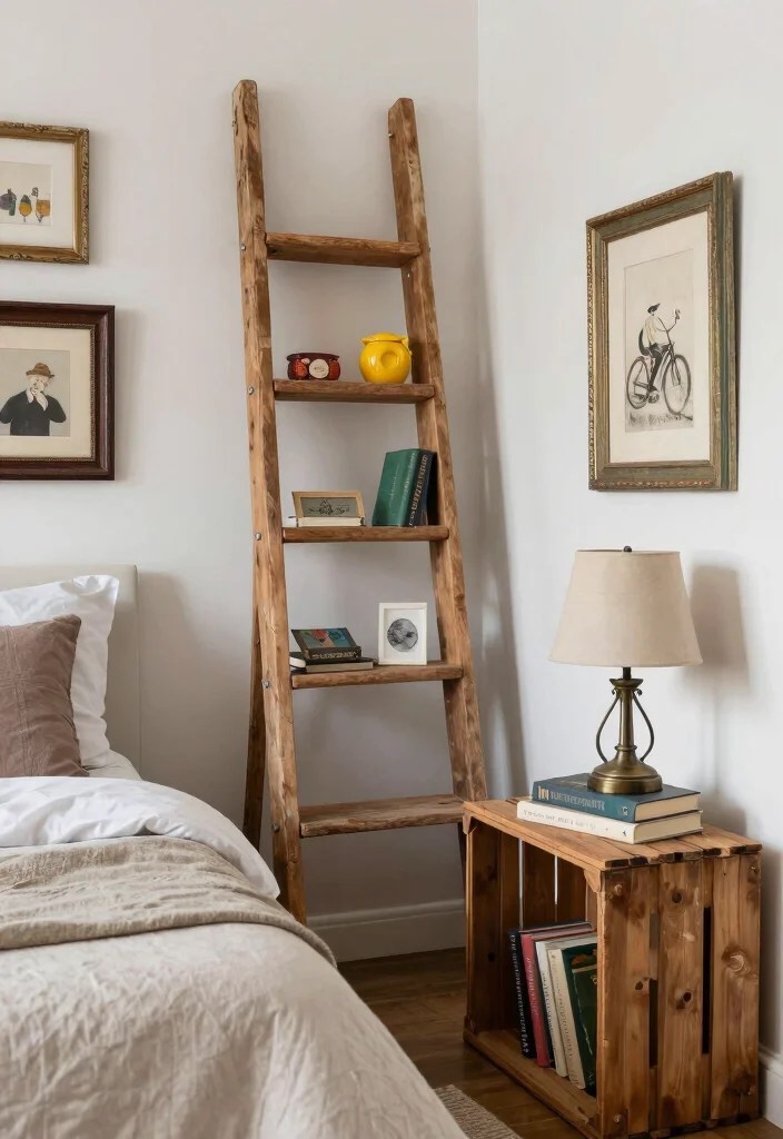 21 Budget-Friendly Bedroom Makeovers That'll Leave You Breathless! - 10. Upcycle Old Items 1
