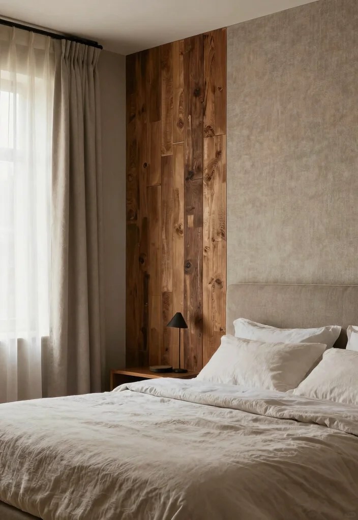 21 Budget-Friendly Bedroom Makeovers That'll Leave You Breathless! - 15. Textured Wall Treatments 1