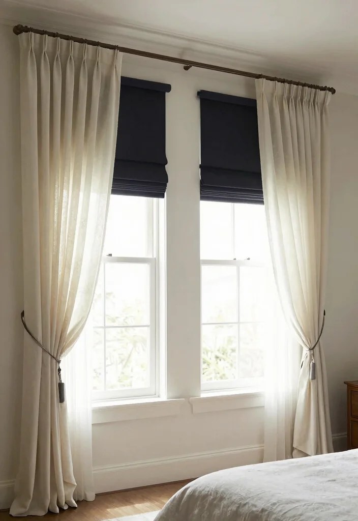 21 Budget-Friendly Bedroom Makeovers That'll Leave You Breathless! - 19. Stylish Window Treatments 1