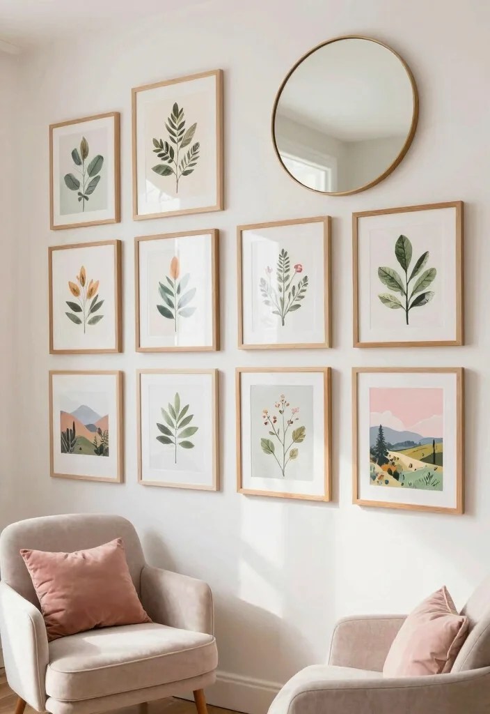 Step By Step: Transitioning Your Home Decor from Winter to Spring - 4. Update Your Wall Art 1