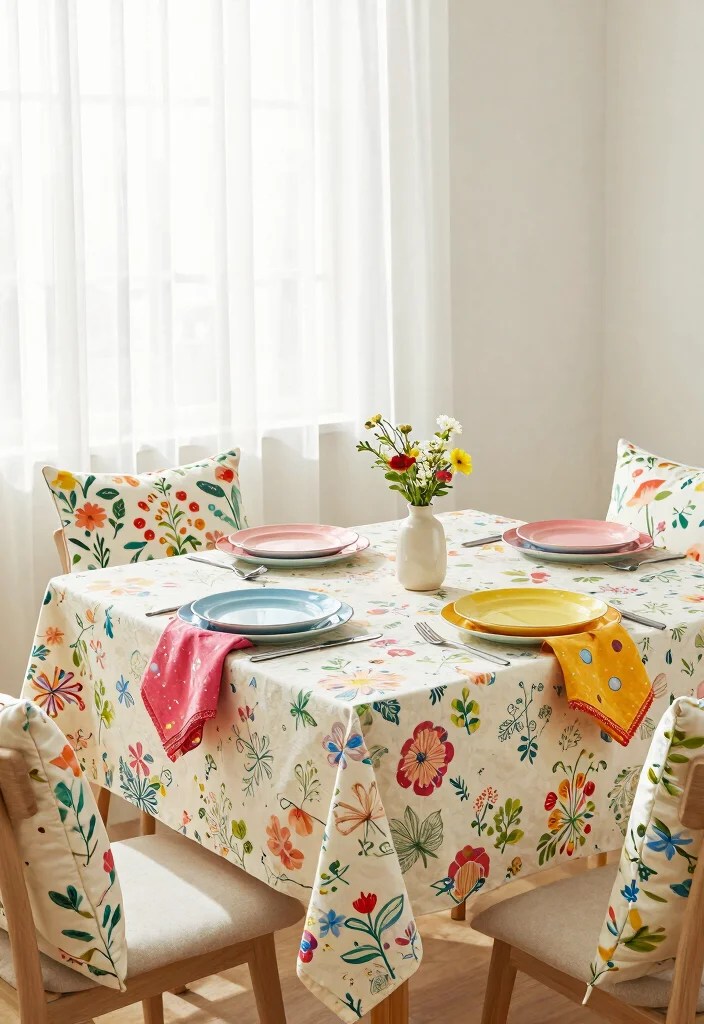 Step By Step: Transitioning Your Home Decor from Winter to Spring - 9. Refresh Textiles with Spring Patterns 1